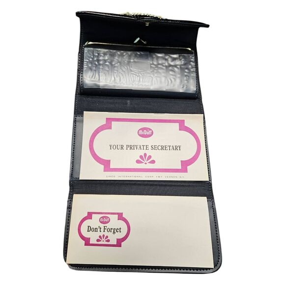 Black Tri Fold Pocket Book NEW wallet - Picture 5 of 7